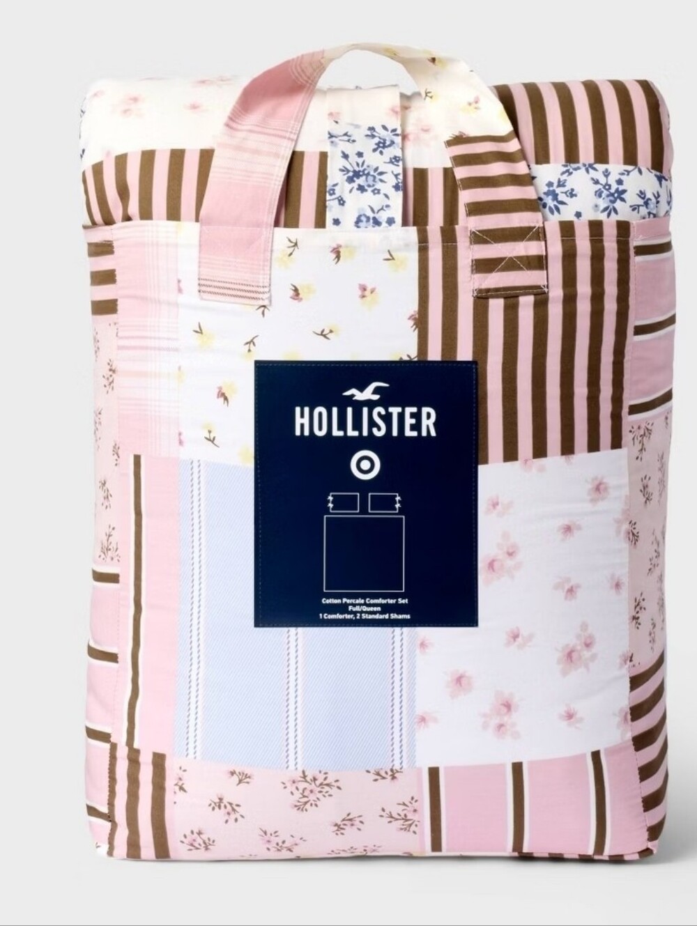 Percale Patchwork Comforter Set from The Hollister Collection Target
